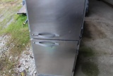 E-Series commercial stainless 2 door upright deep freeze