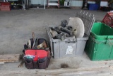 Contents of south machine shed