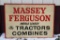Massey Ferguson SSM advertising sign marked