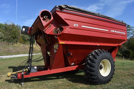 2009 J&M 875-18 grain cart