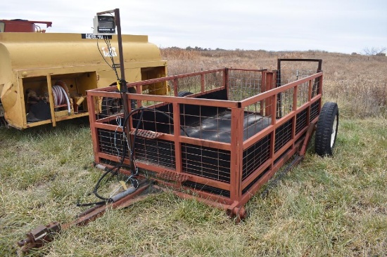 13' hyd. hog cart