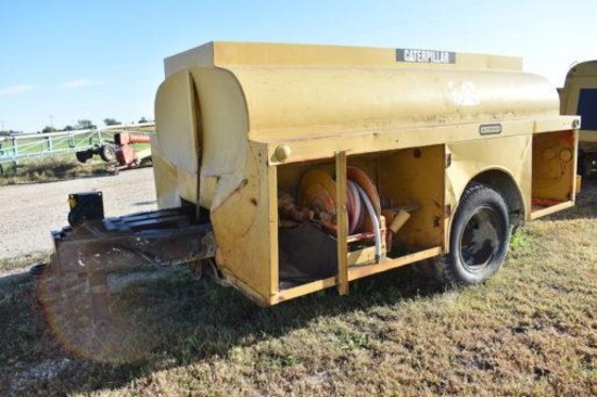 Shop built 1,200 gal. fuel trailer