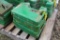 (5) John Deere front suitcase weights