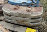 (3) Ford front pad weights