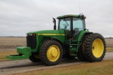 1998 John Deere 8100 MFWD tractor