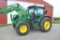 2015 John Deere 6125R MFWD tractor