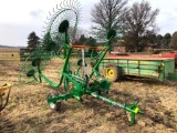 Frontier WR1008 8-wheel hay rake