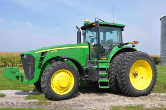 '09 JD 8330 MFWD tractor