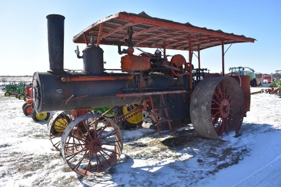 1916 Advance-Rumley steam powered tractor