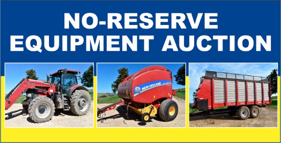No-Reserve Equipment Auction