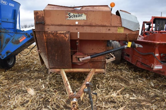 Schuler feed wagon