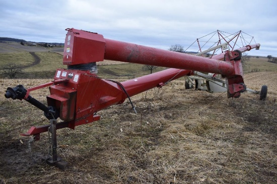 Farm King 1370 13"x70' swing away auger