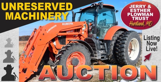 Unreserved Machinery Auction