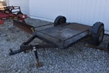 Shop built 5 1/2'x8' 2-wheel trailer