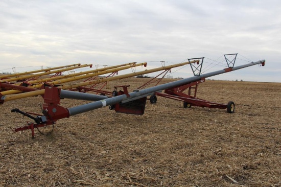 Sudenga 10" x 71' hyd. swing away auger