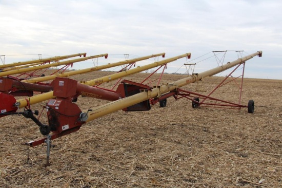 Westfield MK 100-71 10" x 71' hyd. swing away auger