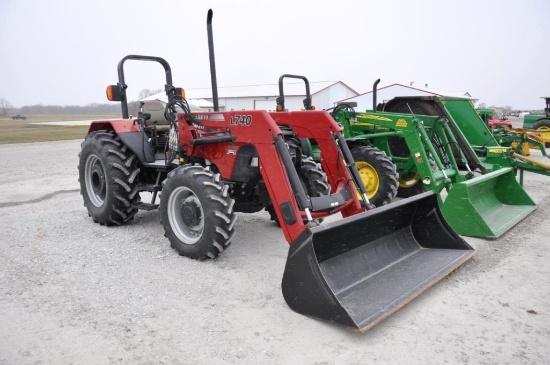 2009 Case-IH 105U MFWD tractor w/loader