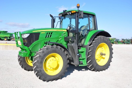 2018 John Deere 6155M MFWD tractor