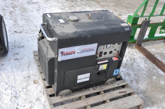 Falcon Power 8000ES industrial diesel generator