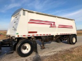 2005 Wheler 23' steel hopper bottom trailer