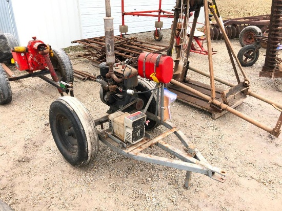 AgTronics portable generator w/Wisconsin gas eng.