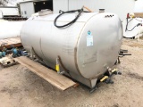 Mid-State Tank Co. 1,200 gal. stainless tank