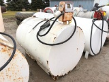 500 gal. fuel tank w/pump