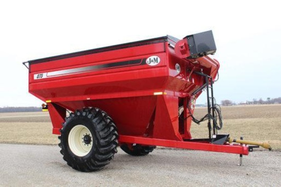 2012 J&M 875-18 grain cart