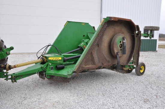 2011 John Deere HX15 15' batwing mower