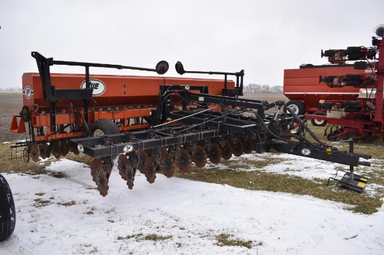 Tye 114-H330 20' drill on no-till caddy