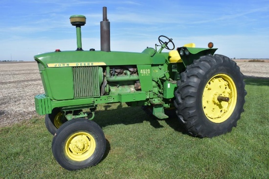 1967 John Deere 4020 2wd tractor
