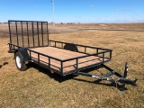 Carry-On 6'x12' flatbed trailer