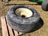 Spare tire & rim for wagons