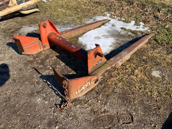 Hesston 2pt bale mover