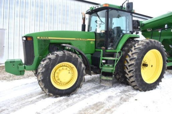 1995 John Deere 8300 MFWD tractor