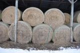 (14) 2019 first cutting grass round bales