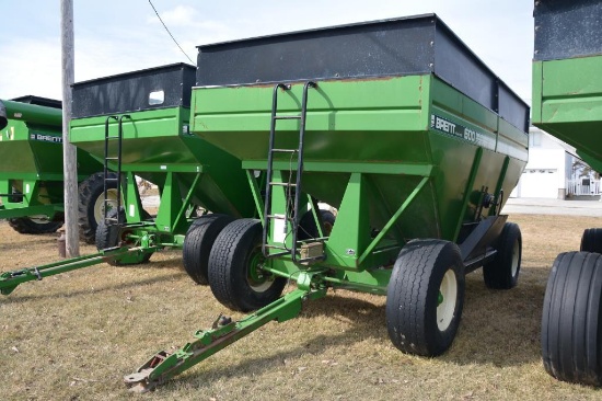 Brent GT 600 gravity wagon