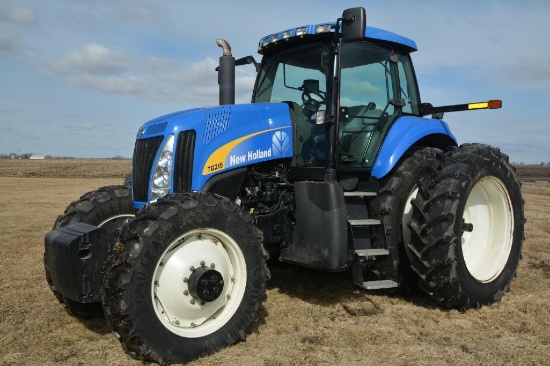 2006 New Holland TG215 Super Steer MFWD tractor