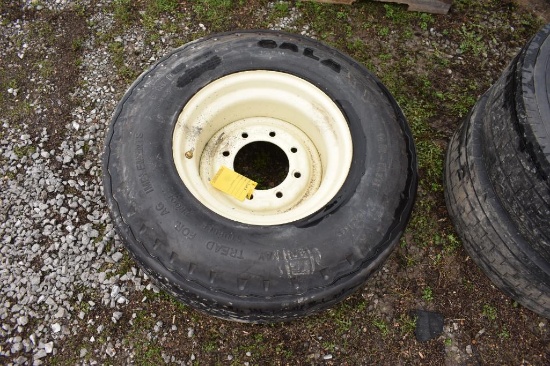 12.5L-16.5SL implement tire and 8-bolt wheel