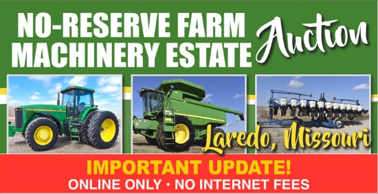 Ring 1 - No Reserve Farm Machinery Estate Auction