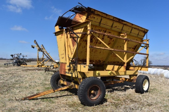 DuAl 5100 side dump wagon