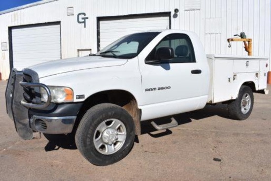 2004 Dodge Ram 2500 4wd service truck