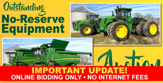Ring 1 - Outstanding No-Reserve Equipment Auction