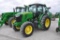 2017 John Deere 6120E MFWD tractor