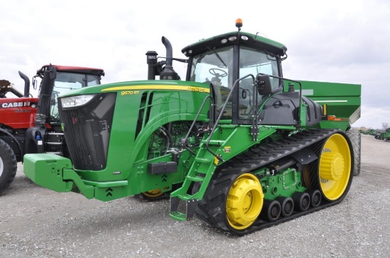 2015 John Deere 9570RT track tractor
