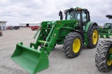 2015 John Deere 6150M MFWD tractor