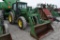 John Deere 6400 MFWD tractor