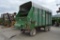 Badger BN950 18' silage wagon