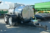 Area Fabricators 1250 gal. stainless steel nurse trailer