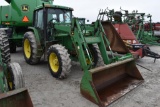 John Deere 6400 MFWD tractor